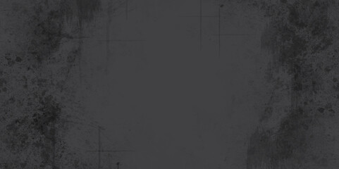 Black dark grunge textured concrete stone wall background, abstract grunge texture. 