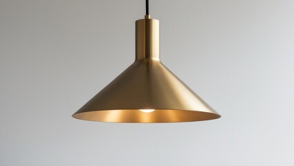 Brass light fixture pendant lamp