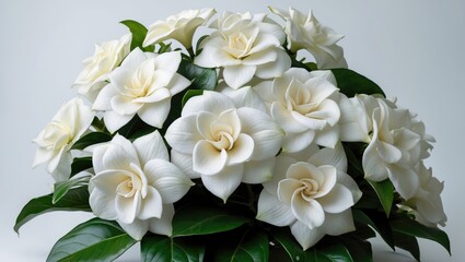 Obraz premium gardenia plant bouquet