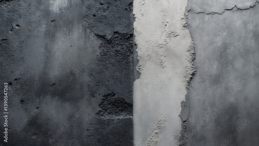 Poster rough patterned floor design with empty building texture.