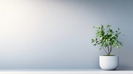 Minimalist Plant Arrangement