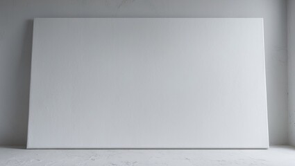 Obraz premium White canvas texture backdrop