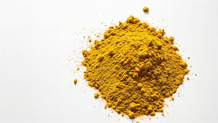 spices on white background
