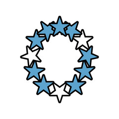 Font Text Cute With Star Illustrator