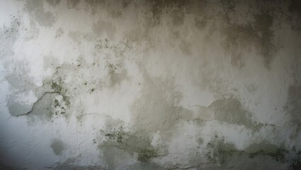 Aged concrete wall featuring moss and stain textures.