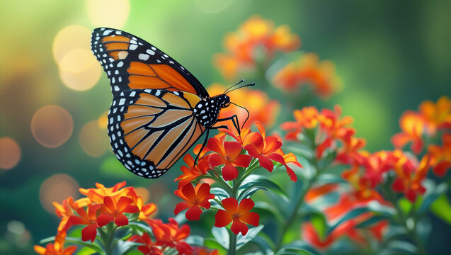 butterfly on a yellow flower