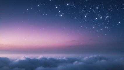 Twilight sky backdrop