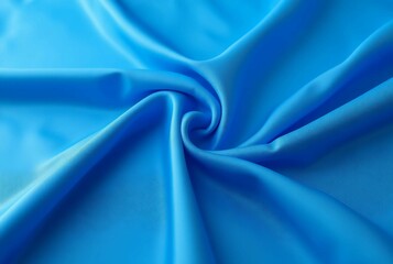 Blue Sports Fabric Texture Football Jersey Shirt Material Background
