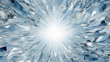 Abstract background featuring sharp