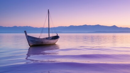 Naklejka premium Long exposure landscape of magnificent clouds in the sky above the sea with a reflection in the tropical waters. Stunning cloudscape view. Incredible illumination of nature. Nature landscape backgr...