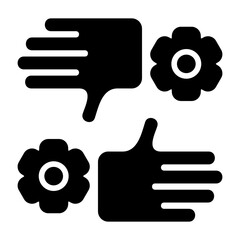 Collaborative Strategy Solid Solid Icon