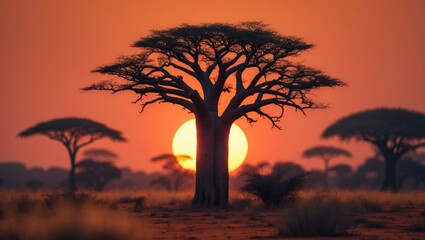Fototapeta premium Africa's Natural Landscape