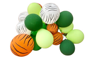 Safari Animal Print Balloon Bunch