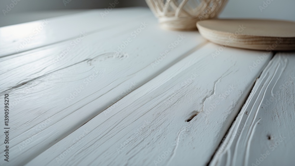 Poster white wood texture featuring lovely natural patterns in a retro style. abstract background created i