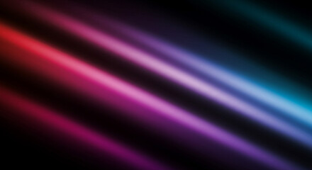 Fototapeta premium Night's Embrace: A vibrant, swirling dance of purple, pink, and teal lights creating a dreamy, mysterious atmosphere.