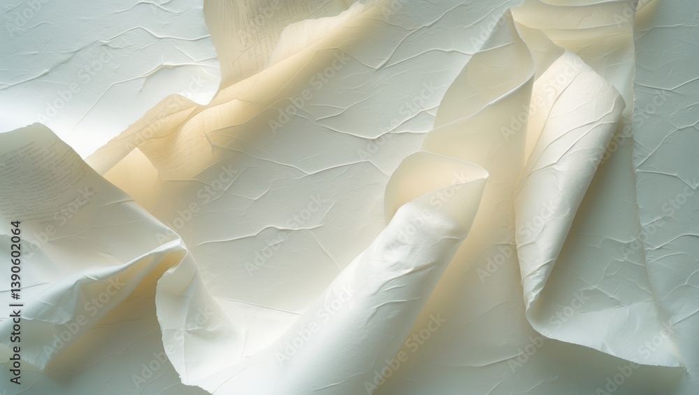 Poster watercolor texture of white paper background for pattern or text overlay