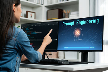 Generative AI virtual assistant tools for prompt engineer and user for ease of engage artificial...