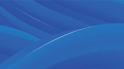Abstract Blue Wave Background
