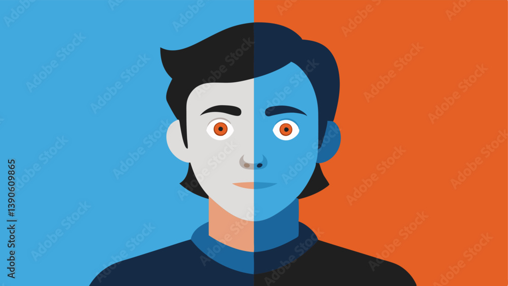 Poster face swap two faces swapping characteristics one face shows a natural look while the other is digita