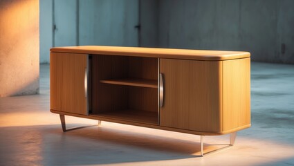 Wood furniture within the home