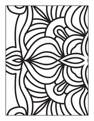 Printable Intricate Mandala Coloring Page for Adults and Kids