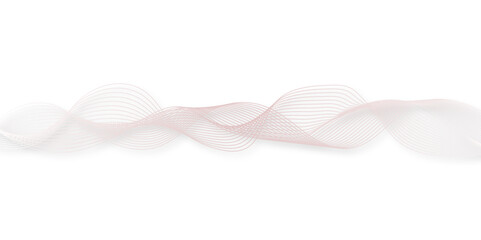 abstract wave element for design pink and white. Design template for cover, business. Abstract dynamic color lines, waves. Vector geometric backgrounds.	