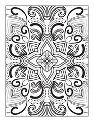 Printable Intricate Mandala Coloring Page Illustrations