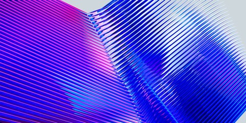Vibrant Abstract Diagonal Lines with Smooth Color Transitions