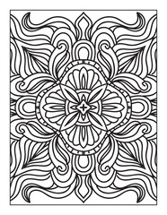 Printable Intricate Mandala Coloring Page Illustrations