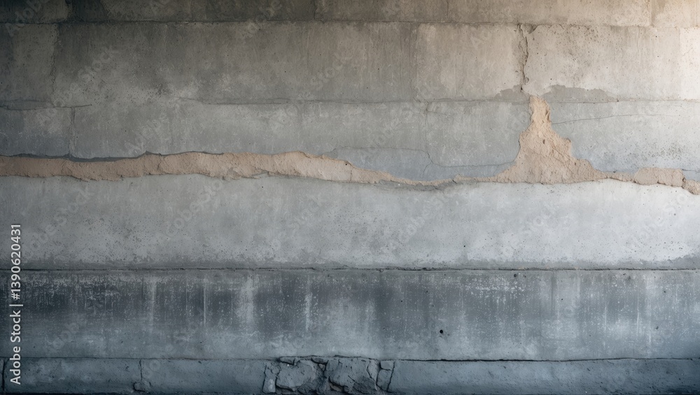 Poster background design with cement or concrete texture