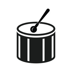 a vector illustration of a drum.eps