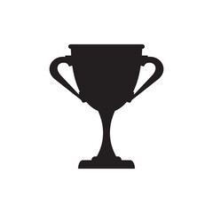 This elegant two handled award cup icon symbolizes triumph and excellence, ideal for recognizing top achievements in sports or education.