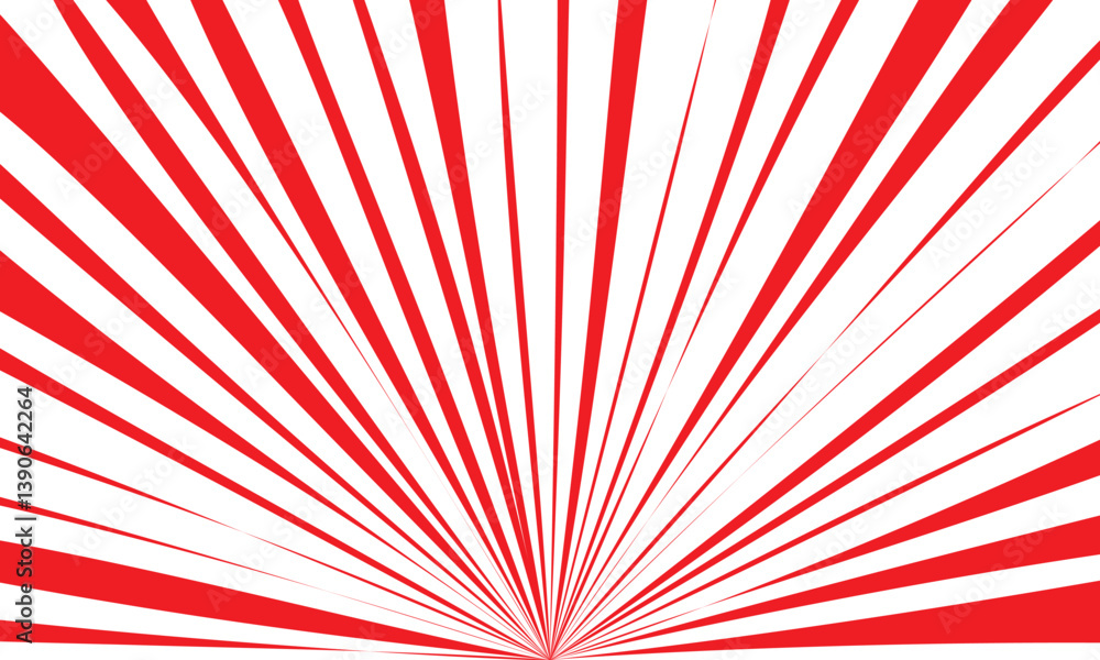 Poster abstract red tweak line sunburst pattern background, banner, poster.