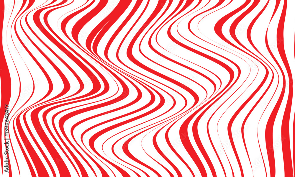 Poster abstract red tweak line wave pattern background, banner, poster.