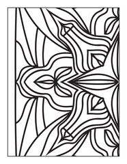 Intricate Printable Mandala pattern coloring page for adults and kids