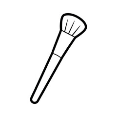 Brush Set Vector Outline Elements

