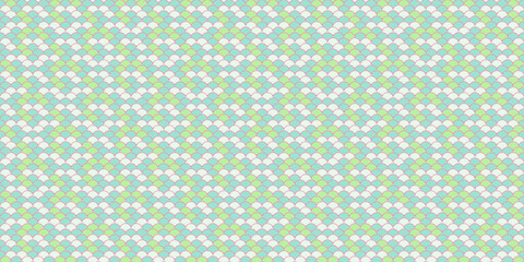 Pastel green and white abstract geometric pattern.  Perfect for website backgrounds, textile designs, or playful branding. This repeating motif evokes feelings of freshness and serenity.