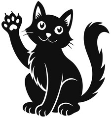 Playful Musical Cats Illustration Set, vector design