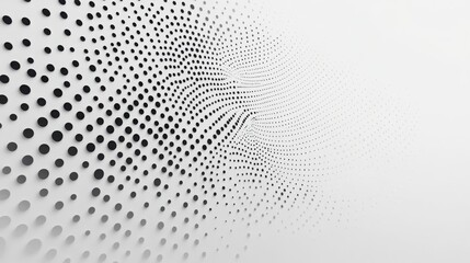 Naklejka premium A minimalistic dot-centered art design with subtle shading celebrating International Dot Day isolated on white background