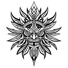 Fototapeta premium tribal tattoo design