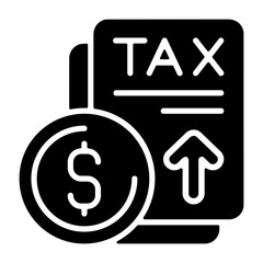 Tax Refund Solid Solid Icon