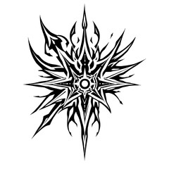 Obraz premium tribal tattoo design