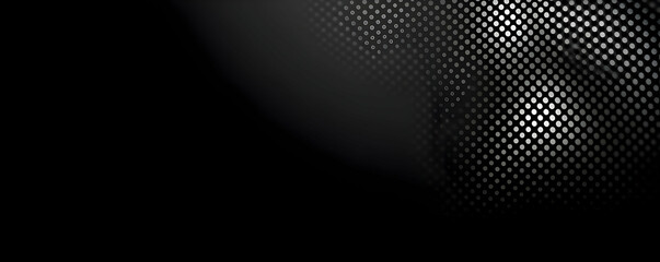 Abstract Black Dotted Background