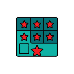 Customer Satisfaction Rating System With Star Feedback And Review Form Design