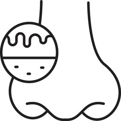 nose allergic icon 