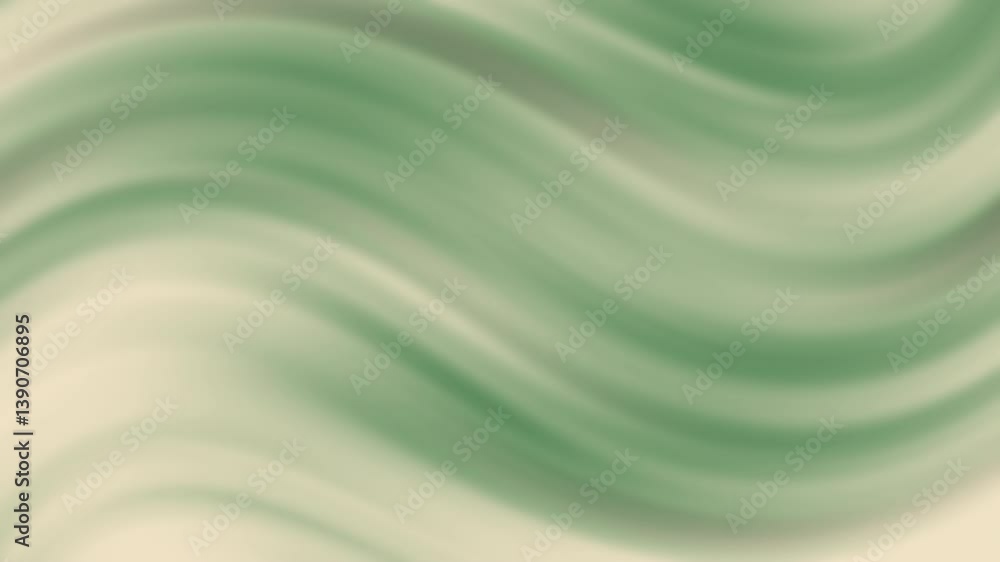 Poster elegant green gradient background with smooth motion texture ideal for various creative projects and