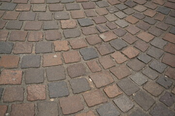 gray paving slabs as a background, pavement paved slabs as a background	
