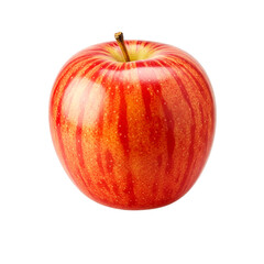 red apple isolated on white