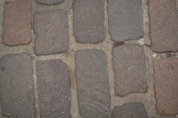 gray paving slabs as a background, pavement paved slabs as a background	
