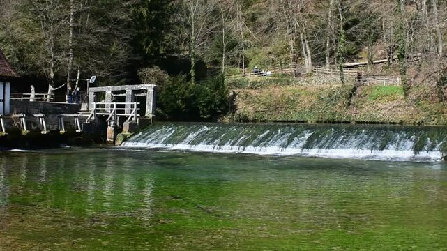 Blautopf &ndash; The Turquoise Spring of Blaubeuren, Germany